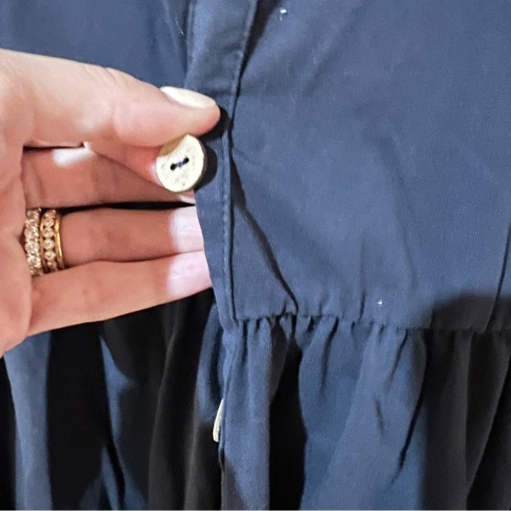 Ouges | Women's V Neck Button Down Skater Dress W… - image 7